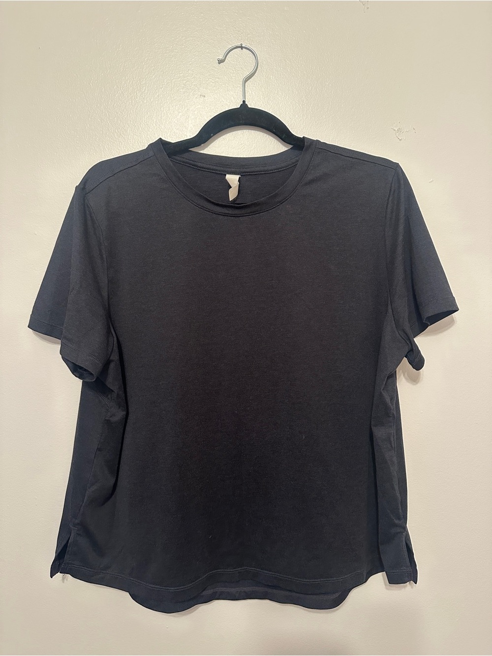 Zella Black Short Sleeve Crew Tee